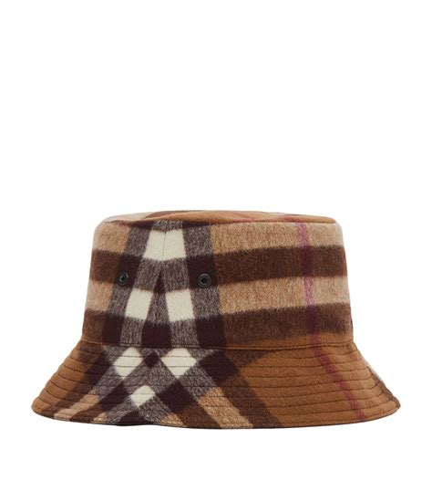 burberry mens bucket hat|burberry check wool bucket hat.